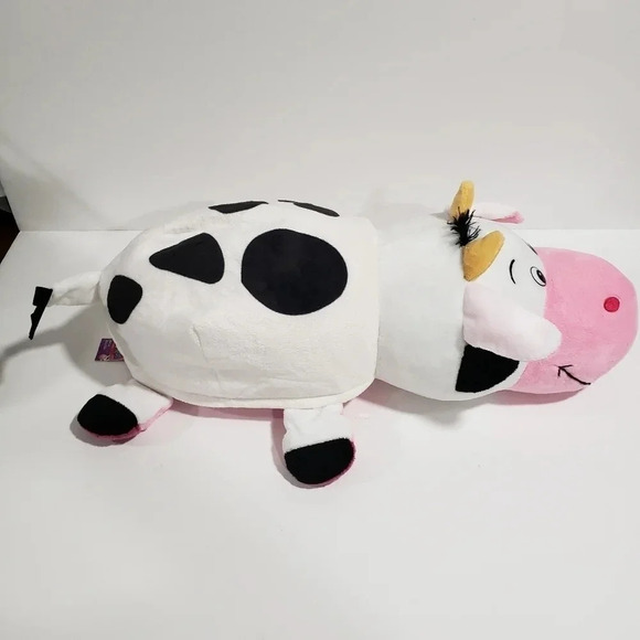 Flip a Zoo Plush Sofie  Cow & Ruby Piglet - Picture 10 of 12
